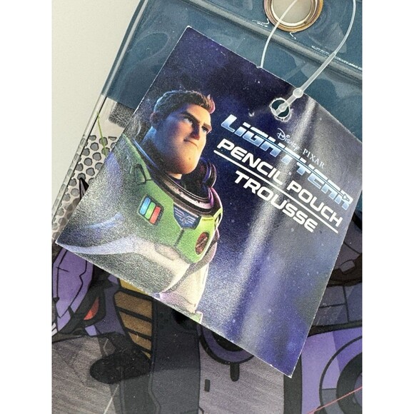 NEW Disney Pixar Toy Story Buzz Lightyear Pencil Pouch Case School Supplies - Picture 3 of 6